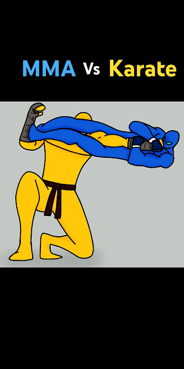 MMA vs Karate #flipaclipanimation #mma #karate