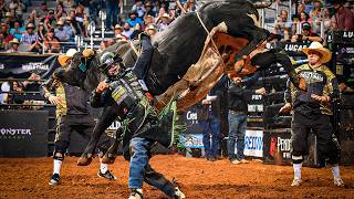 WRECK! Daylon Swearingen rides Tecovas Triple Aught for 86.6 points | PBR UTB Highlight