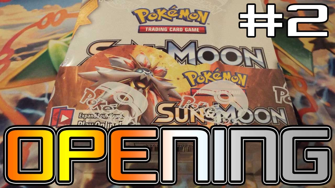 POKEMON! Sun and Moon Booster Box Opening Part 2/2 - YouTube