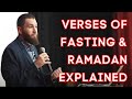 The 5 verses of fasting  ramadan explained  majed mahmoud