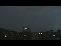 Կայծակը Երևանում։ Lightning over Yerevan.