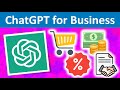 ChatGPT for Small Business Efficiency