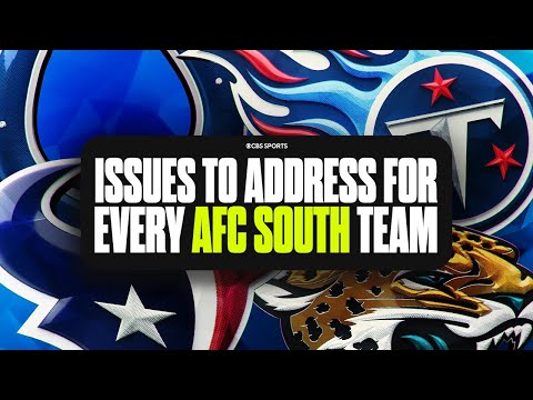 Issues to Address Before the Season for EACH AFC South Team: Jaguars, Titans, Texans, & Colts