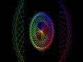 Beautiful Colorful Pattern Using Python Turtle & Colorate | Python Creative Coding #shorts #python