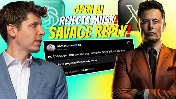 Elon Musk vs Altman | The Billion-Dollar AI Showdown Shaping Humanity’s Future #openai #tesla