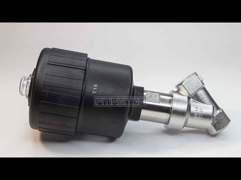 Клапан нержавеющий с пневмоприводом нормально закрытый-открытый | TRiNOX #aisi304