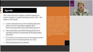 Webinar Preview: Recent changes in property development October 2023