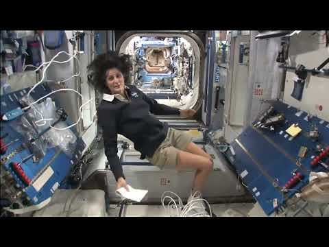 ISS Tour  Kitchen, Bedrooms & The Latrine