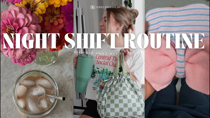 NIGHT SHIFT NURSE DAY IN MY LIFE