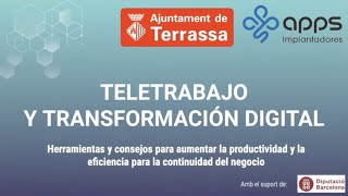 Webinar sobre el Teletrabajo con el Ajuntament de Terrassa screenshot 5