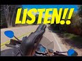 Motorcycle Cornering Tips | Watch and Listen as I ride through the Twisites