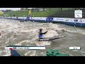 Heats WC1, MC1 - 1st run - Odd - 2020 ECA Junior&U23 Canoe Slalom European Championships