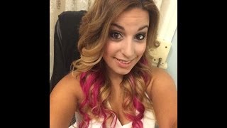 Step By Step Dye Dark Extensions to Bright Pink