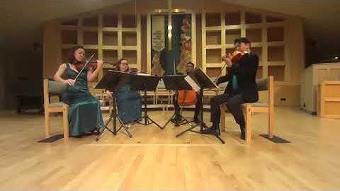 Verdi String Quartet in E Minor I. Allegro - The Tower Quartet