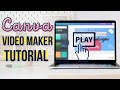 Canva Video Maker/Editor Tutorial: How To Make Animated YouTube Intro Using Canva Video