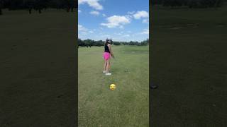 being a golf beginner is like… ⛳️ #teeboxcaddie #golf #golfgirl