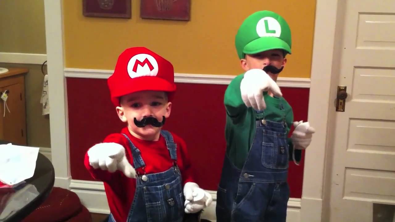 mario bros costumes with sound effects youtube