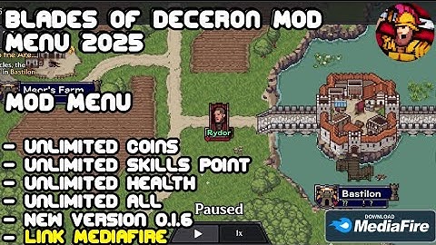 New Version!! | Blades Of Deceron Mod Menu 2025 Unlimited Coins and Unlimited All