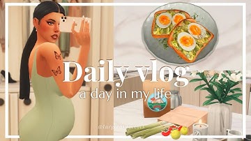Day In The life Of My Pregnant Sim • The Sims 4 Vlog 📷🤍