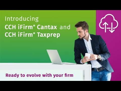 Introducing CCH iFirm Cantax and CCH iFirm Taxprep