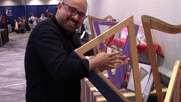 Waring Harp with Eduardo Betancourt at the Somerset Harp Festival