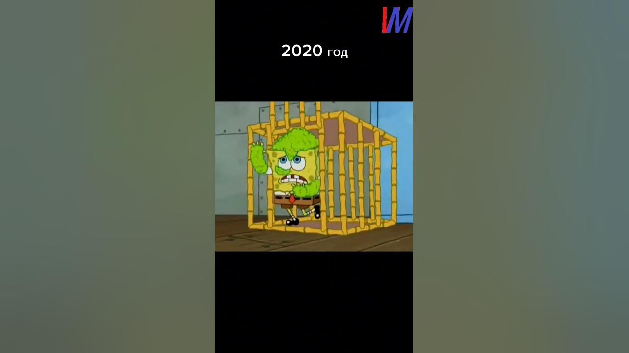 2020 ГОД В ГУБКЕ БОБЕ ЧАСТЬ 2 #shorts #губка_боб #губкабоб - YouTube