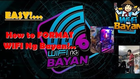 How to format or flash Wifi ng Bayan Image