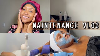 MAINTENANCE VLOG: WAX, VAJACIAL, FACIAL &amp; FAMILY DAY