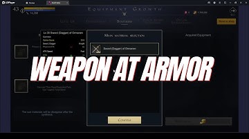 AVATARA Online - Weapon at Armor