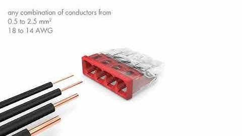 Wago Connectors 2273 Compact Push Connector Terminal Blocks