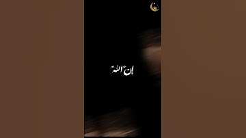 سورة الأحزاب 56 | إن الله وملائكته يصلون على النبي | بصوت القارئ سعود الشريم #قرآن