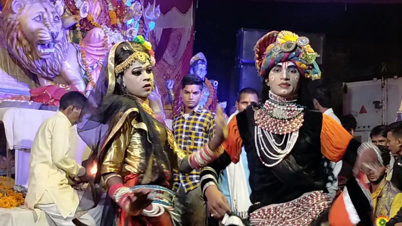 Pehle Tu Kanha Jara Bansi Baja...Ravinder art & group Balwa....Budhpur jagra video