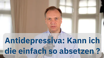 Sind Absetzsymptome von Antidepressiva gefährlich?