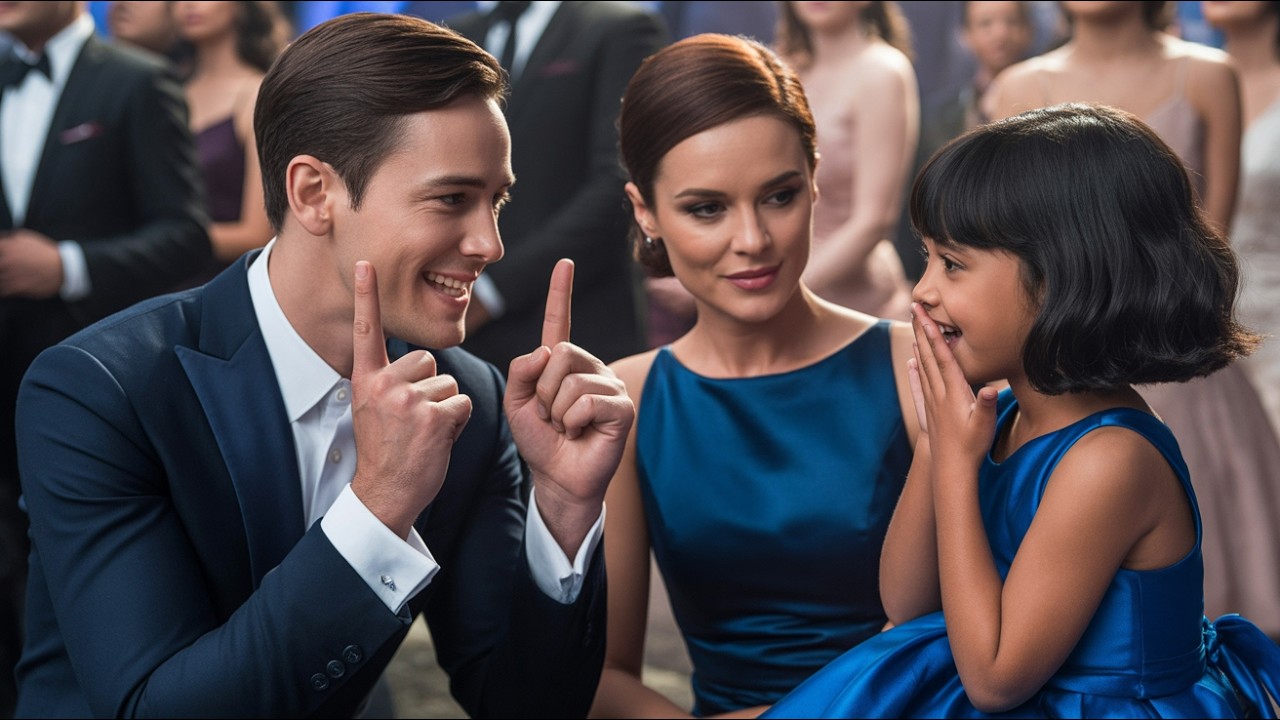 Single Dad Saw Everyone Ignore the Billionaire  Deaf Daughter—He Signed Hello, and She Lit Up Room