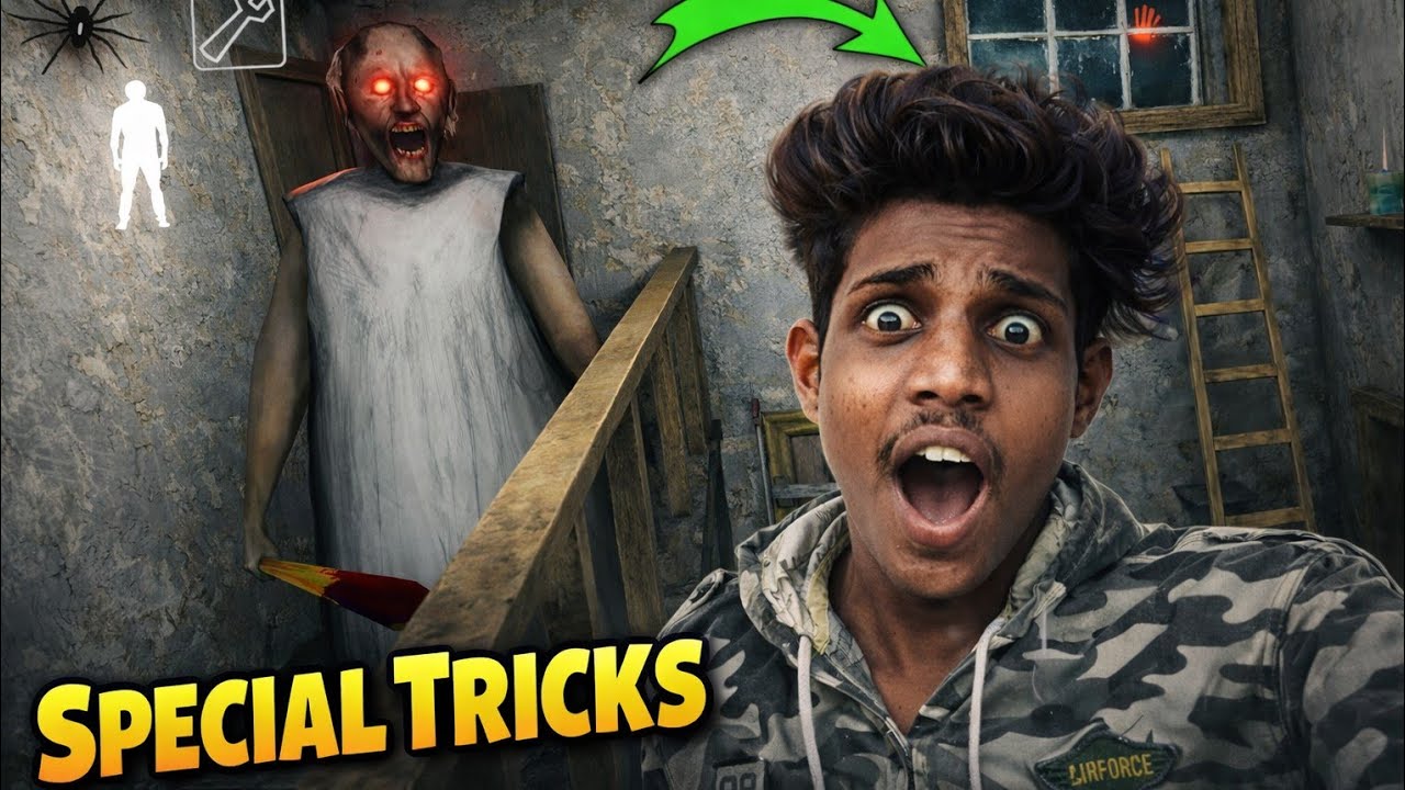 Granny Hard Mode Top 3 PRO Tricks 🔥 | Escape Easily Without Getting Caught!