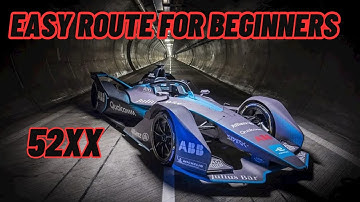Easy Formula E Route for Beginners in Asphalt 8 - 52.xx Lap Time!