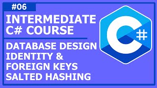 C# Programming (Intermediate) - Lecture 6: Database Design, Identity & Foreign Keys, Salted Hashing