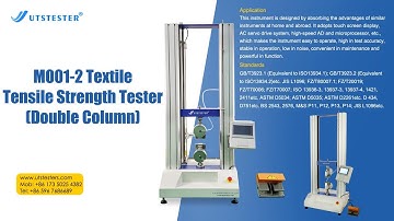 M001- 2 Textile Tensile Strength Tester with Extensometer