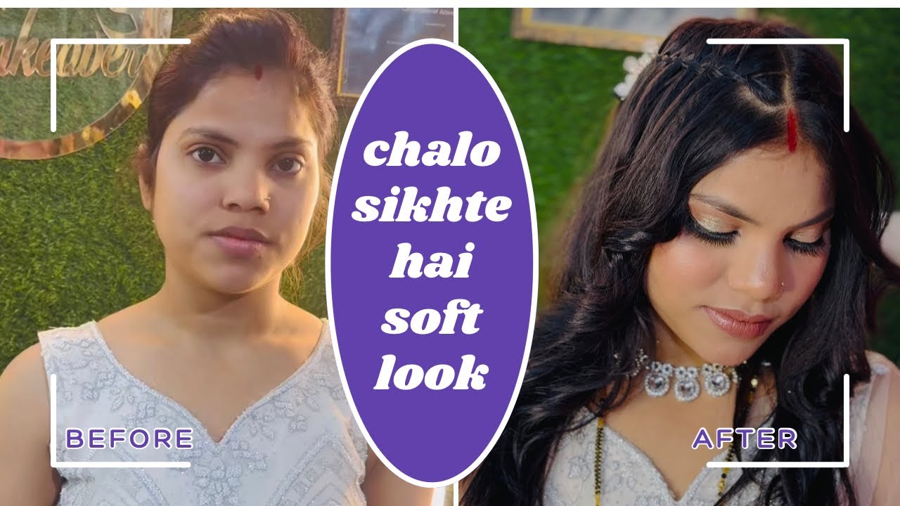 Kuch new sikhte h chalo soft look#makeup #makeuptutorial #viralmakeup #trending #subscribe 