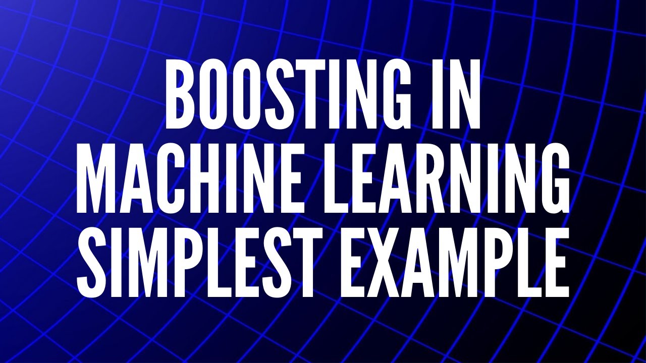 boosting machine learning