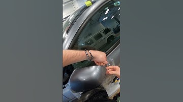 Tesla model Y mirror bulk PPF tack solution only #automobile #ppf