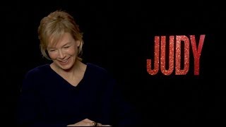 JUDY movie interviews - Renee Zellweger talks about playing Judy Garland