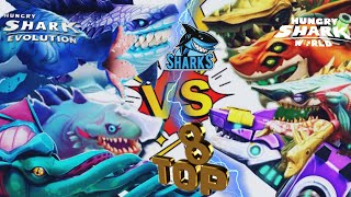 [NEW] TOP 8 Sharks in Hungry Shark ! - Hungry Shark World 10th