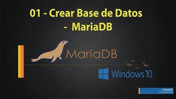 01 - Crear Base de Datos  -  MariaDB