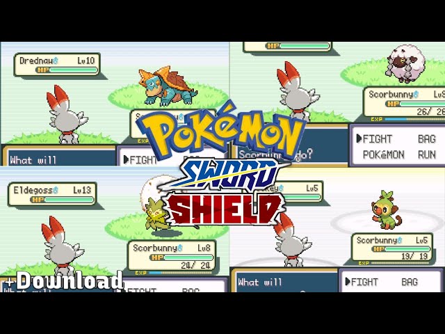 Pokemon Sword and Shield 0.6 : A GBA Rom Hack with new Galar