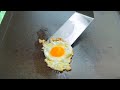 How to fry an egg on a flat top grill