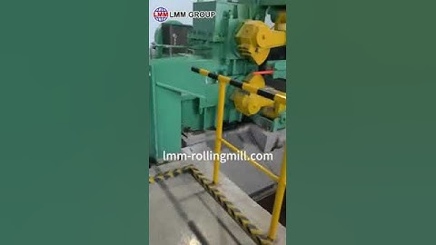 three roll reducing and sizing mill