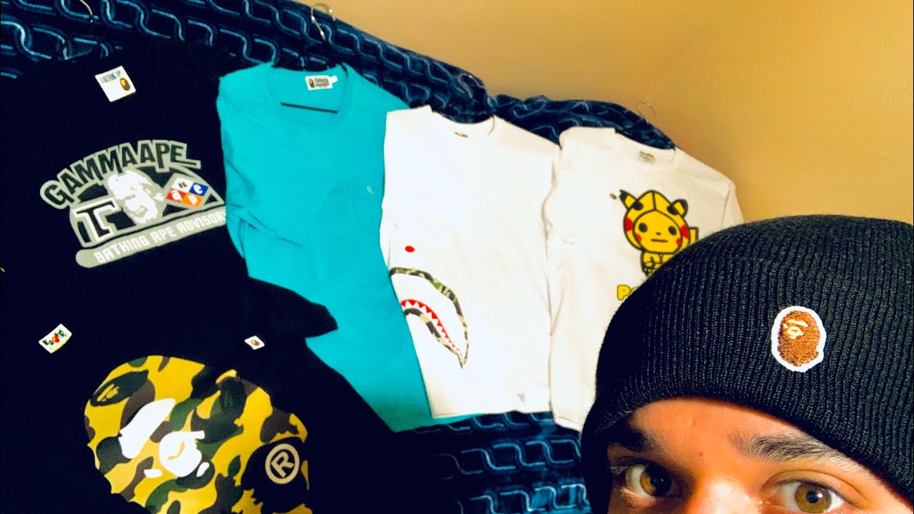 Bape With Cris | Tees And Shirts. Review And How It Fits?