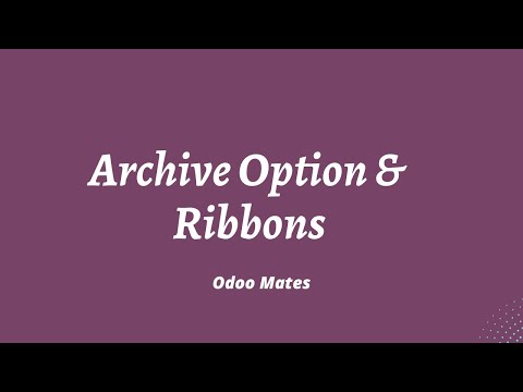 Archive Option And
