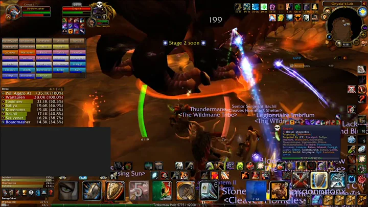 Onyxia Phase 3 Strategy Analysis | Impale Prot Build | WoW classic